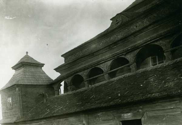 Śniadowo, Synagoga - widok na galerię pn., fot. K.Kłos - 1913 (T.O.N.Z.)
