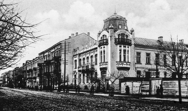 BIALYSTOK, LINDENSTRASSE - PAŁAC NOWIKA