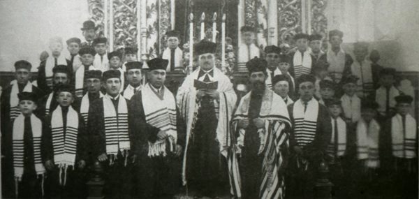 Kantor Dawid Katzman i chór Wielkiej Synagogi