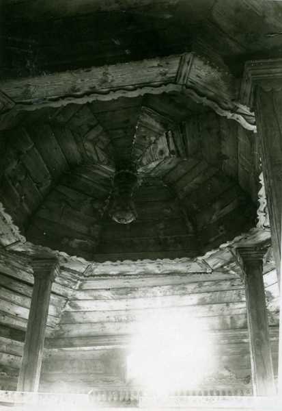 Śniadowo, Synagoga - wnętrze kopuły, fot.. Kłos-1913 (T.O.N.Z.)
