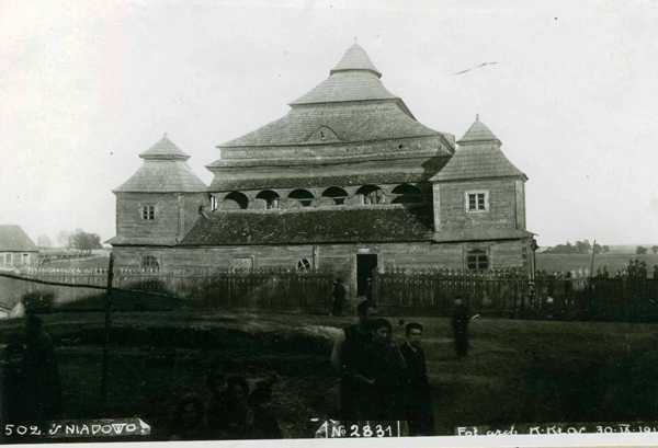 Śniadowo, Synagoga fot.arch.K. Kłos-30.09.1913 (T.O.N.Z.)